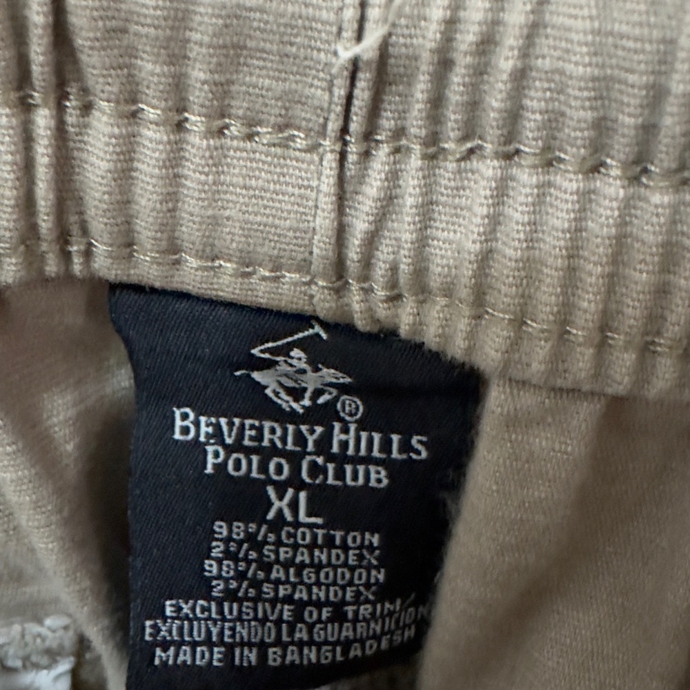Beverly Hills Polo Club | EUC Men’s Tan Cotton Jogger Pants (size XL) - Picture 8 of 11